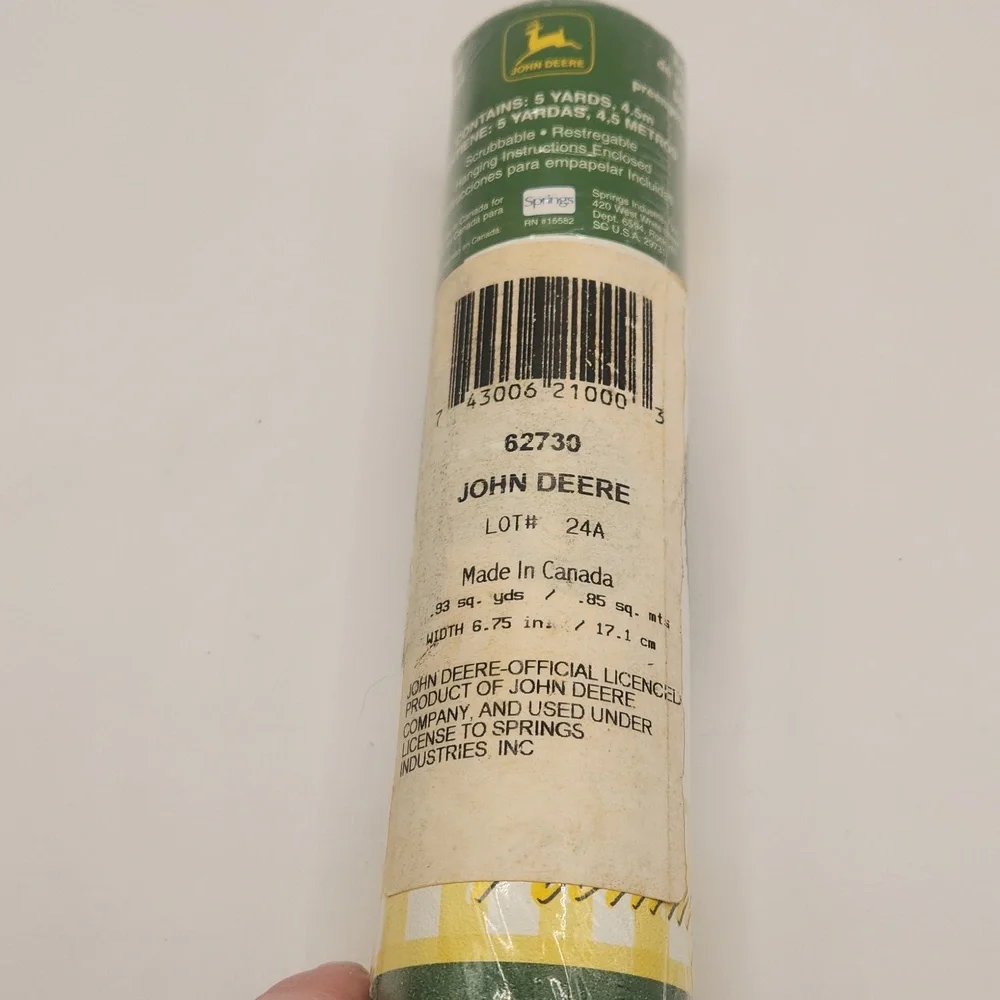 Wallpaper Border John Deere Tractors New With Tags